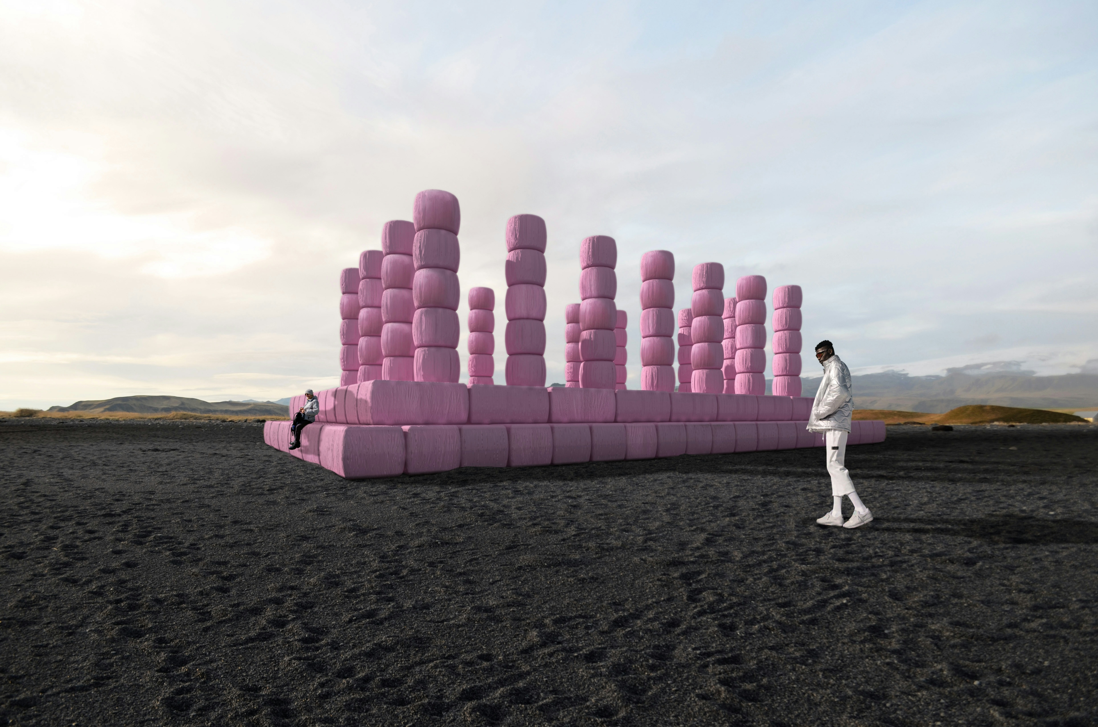 Contemplerary - A rural-kitsch monument that sheds light on breast cancer in Iceland and all over the world