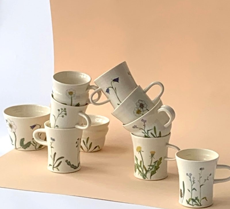 Cups porcelain